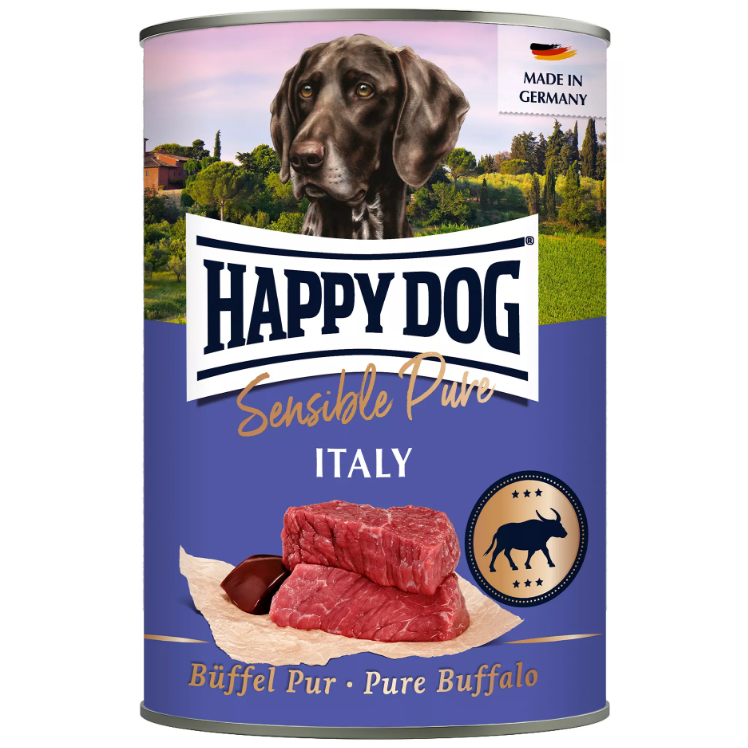 Lata Happy Dog Italy Puro...