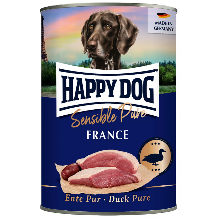 Lata Happy Dog France Puro...
