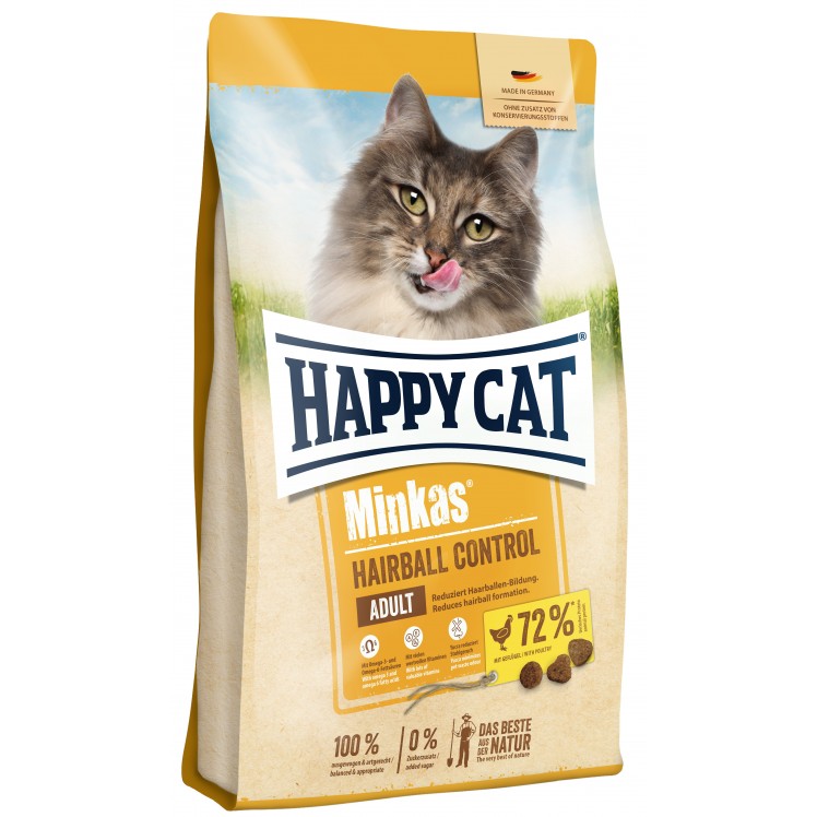 HAPPY CAT Minkas Hairball...