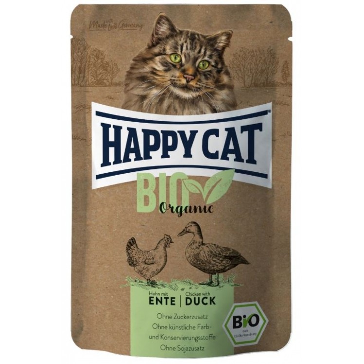 Happy Cat Pouch Bio Ente &...