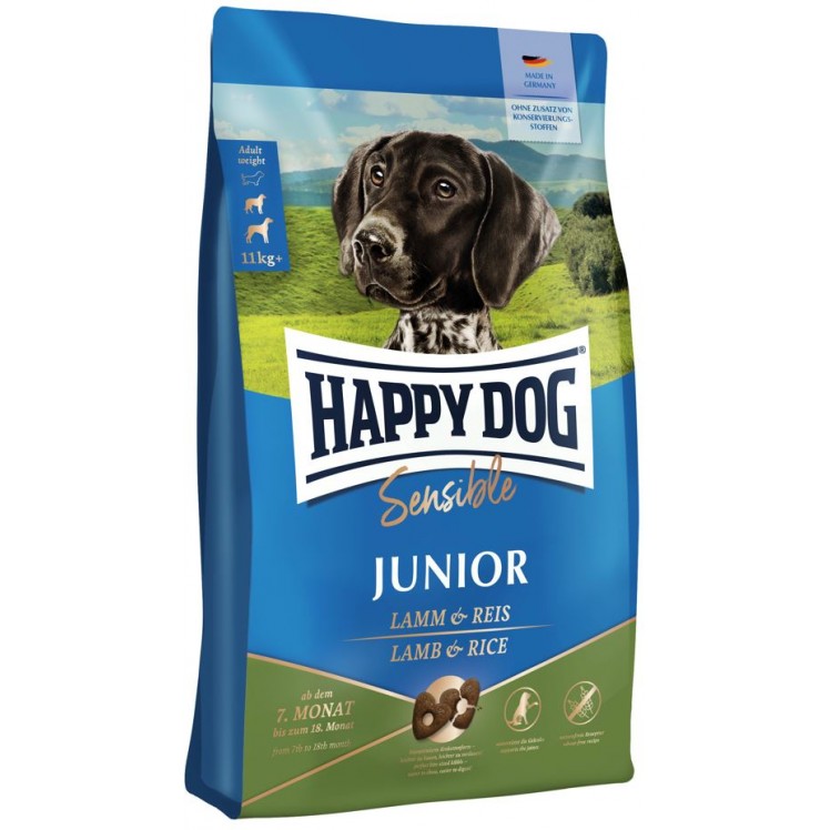 HAPPY DOG Junior Lamb &...