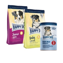 Happy Dog Supreme Junior: Nutrición Innovadora para Cachorros y Jóvenes de Todas las Razas