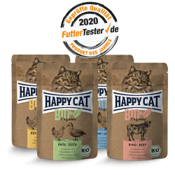 Happy CAt Carne Bio en pouch